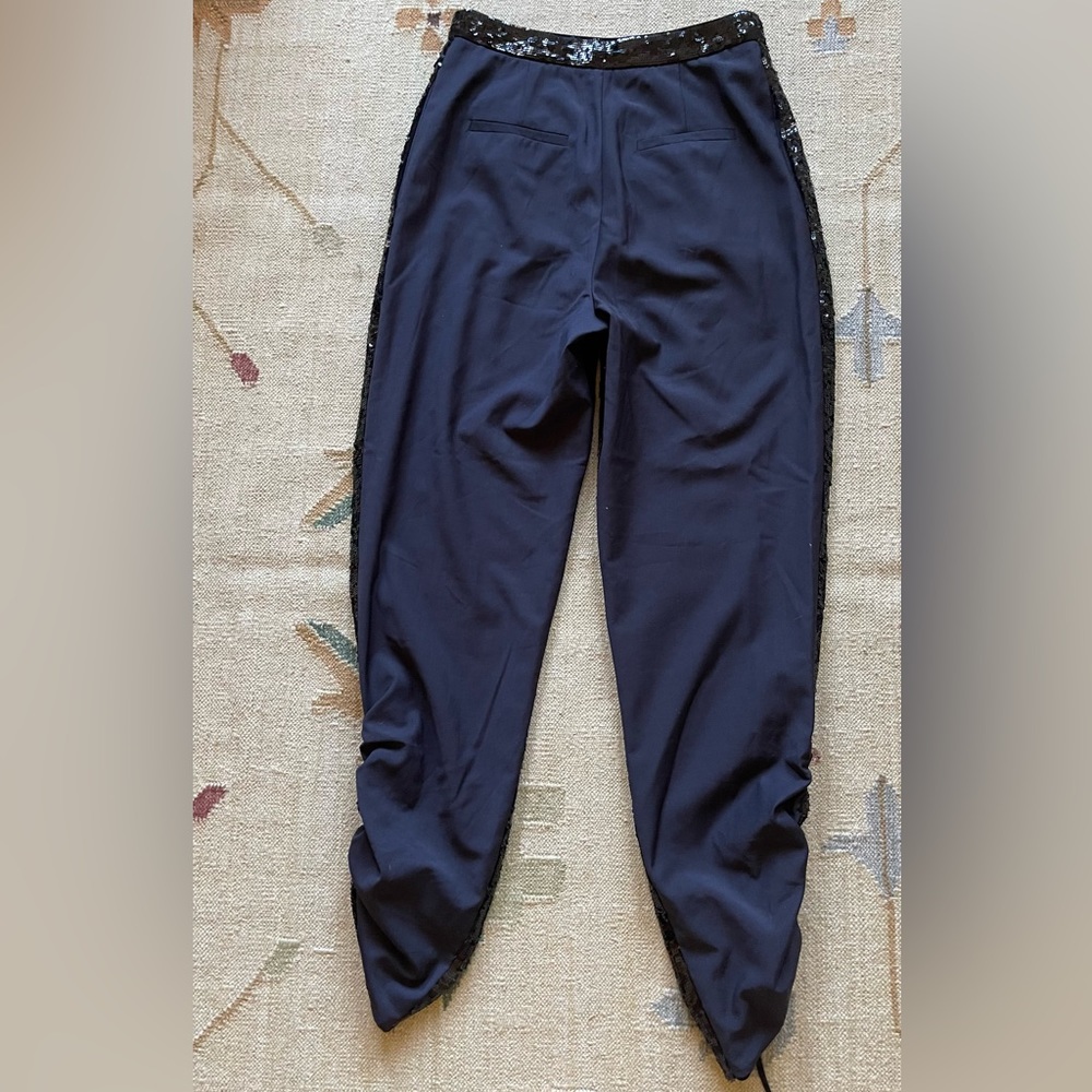 Tibi Sequin Hight Waist Pants Size 2 - image 2